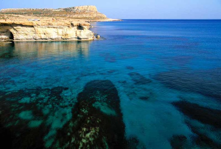 Sea Caves, Cape Greko, Ayia Napa, Greek Cyprus